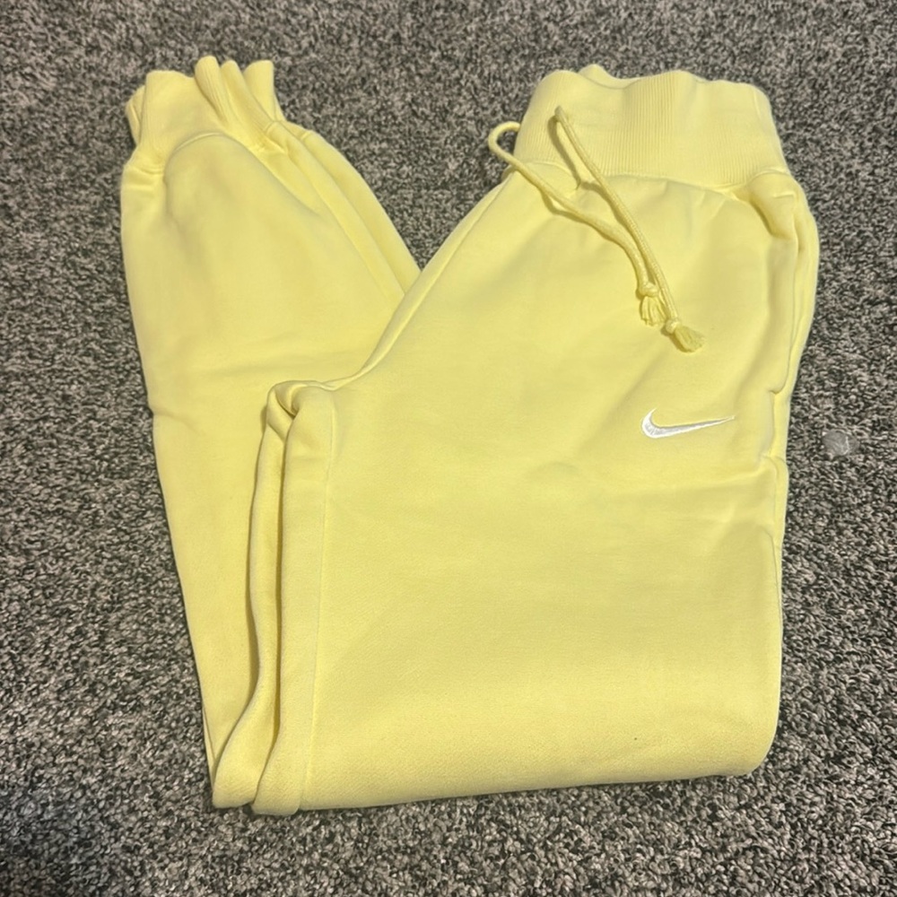 Nike Yellow Track Pants